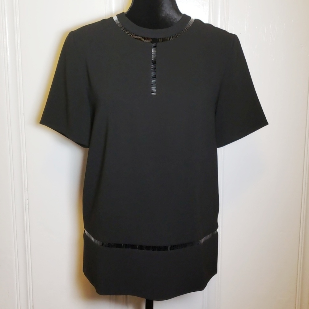 Alexander Wang Fishline Short Sleeve T-Shirt